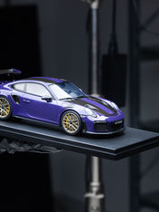 1/18 GT Spirit 2021 Porsche 911 (991.2) GT2 RS (Ultraviolet Purple) Car Model