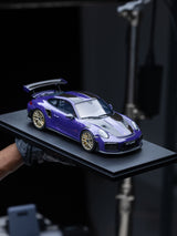 1/18 GT Spirit 2021 Porsche 911 (991.2) GT2 RS (Ultraviolet Purple) Car Model