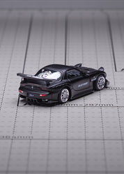 MAZDA RX7 RE-AMEMIYA - GUN METAL - POP RACE