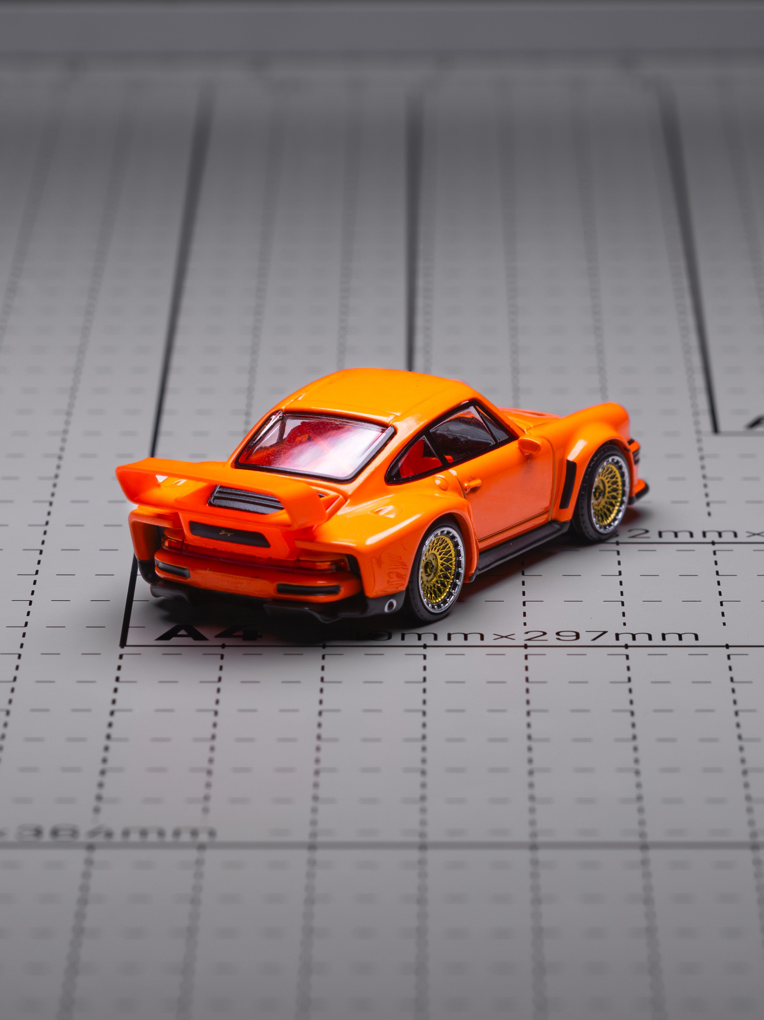 SINGER DLS TURBO (TRACK) ORANGE - POP RACE