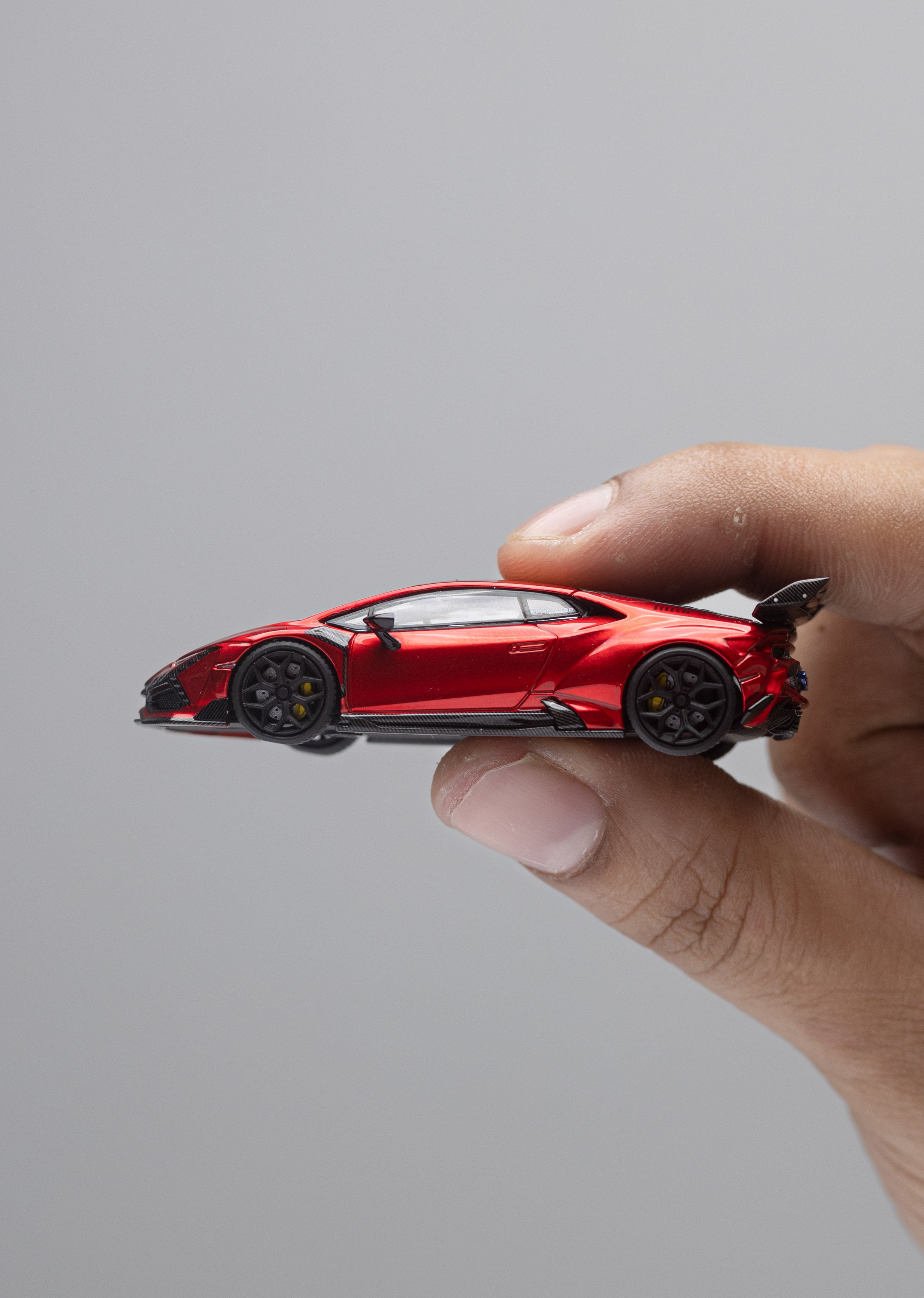 King Model 1:64 Hurricane Huracan DarwinPRO The "Lilith" Lilith WBK Transparent Red