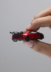 King Model 1:64 Hurricane Huracan DarwinPRO The "Lilith" Lilith WBK Transparent Red