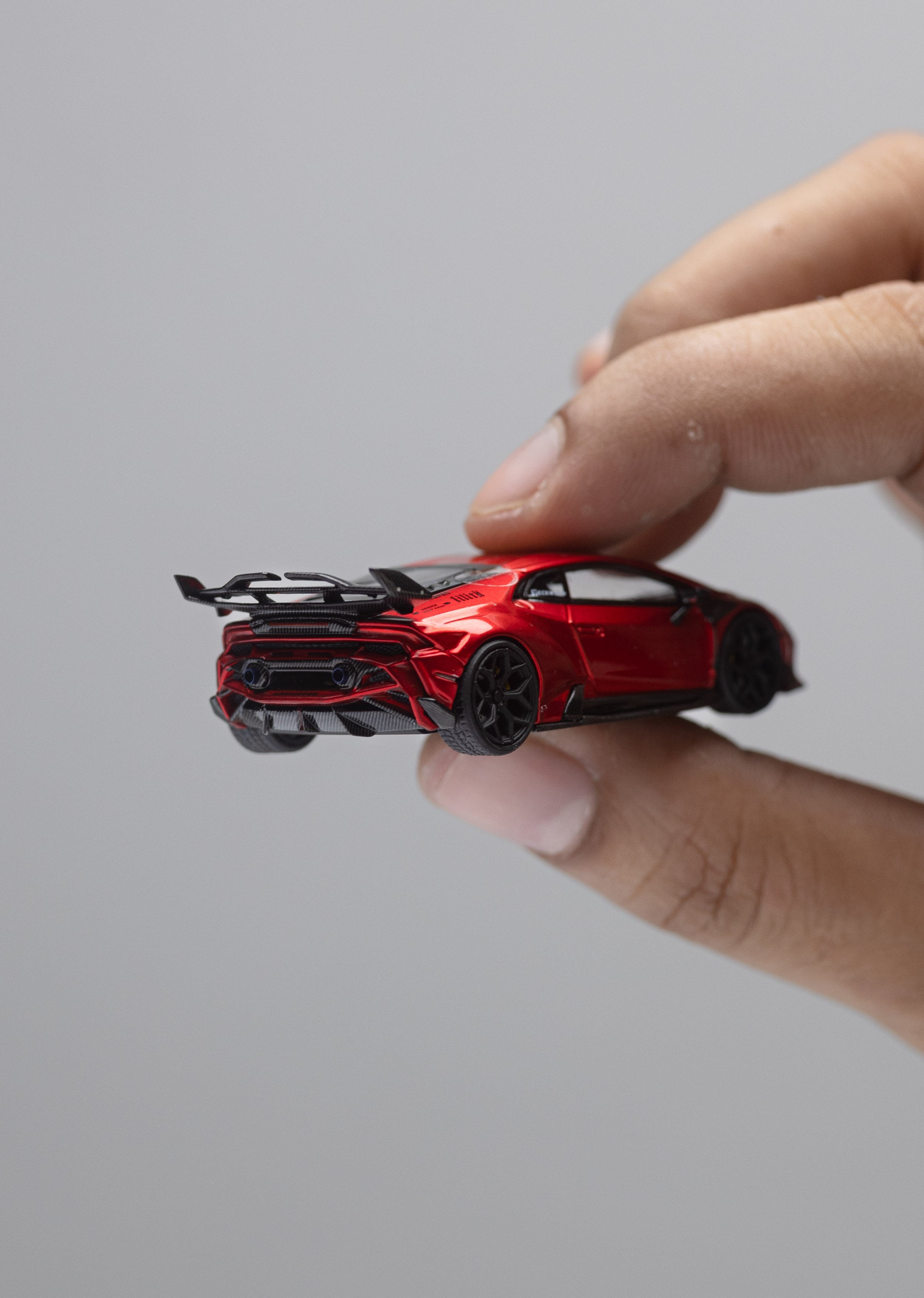 King Model 1:64 Hurricane Huracan DarwinPRO The "Lilith" Lilith WBK Transparent Red