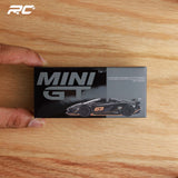 MINIGT 1:64 Lamborghini Aventador SVJ 63 Roadster Nero Aldebaran