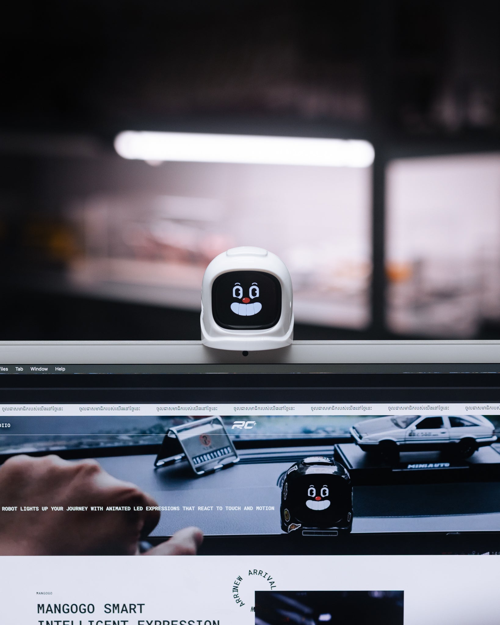 Mangogo Hat - White color