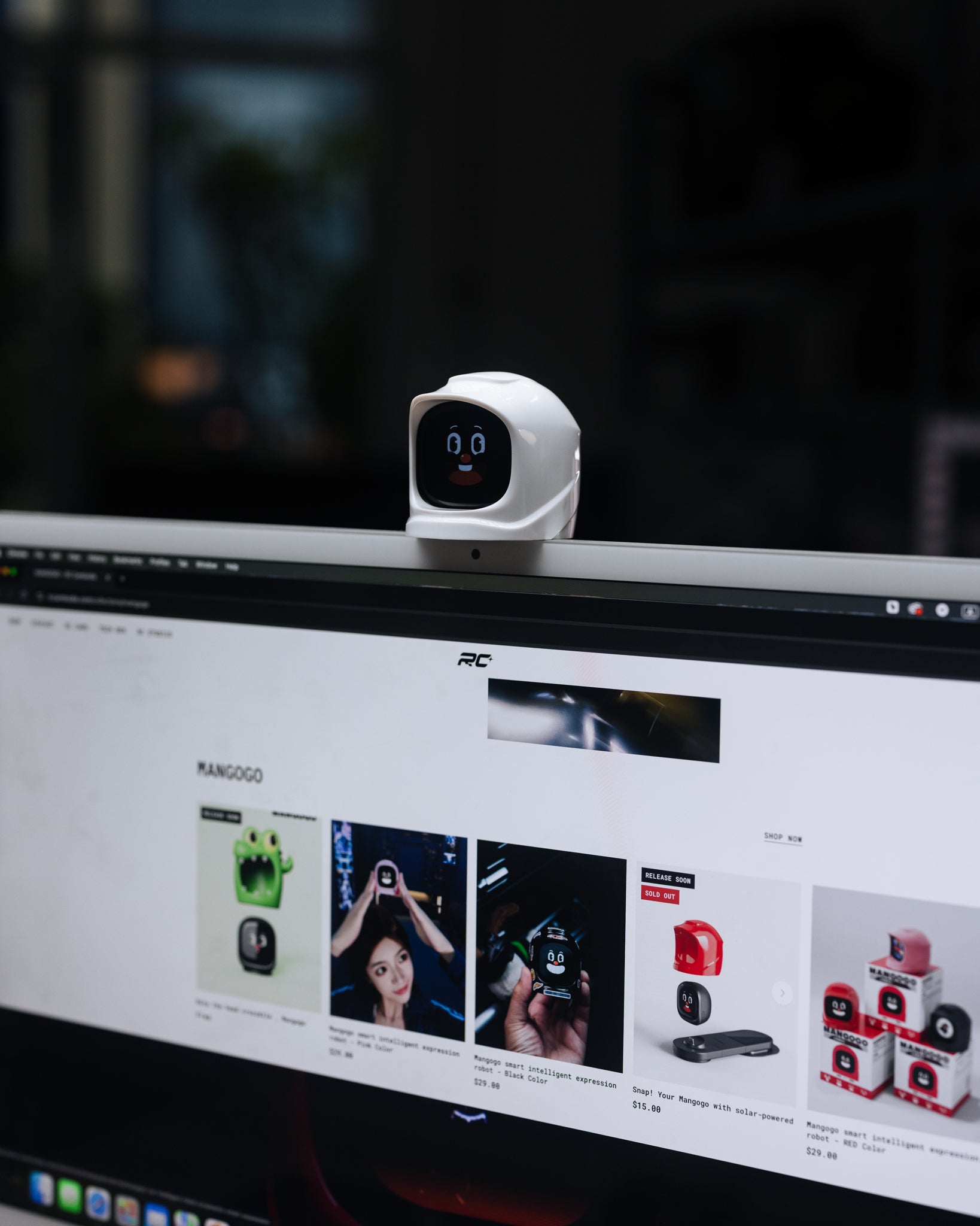 Mangogo Hat - White color