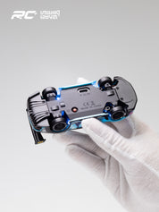 JXC 1/43 GT3 RS RC Blue Drift Car (Ready to Run, 4WD Gyro) (Copy)