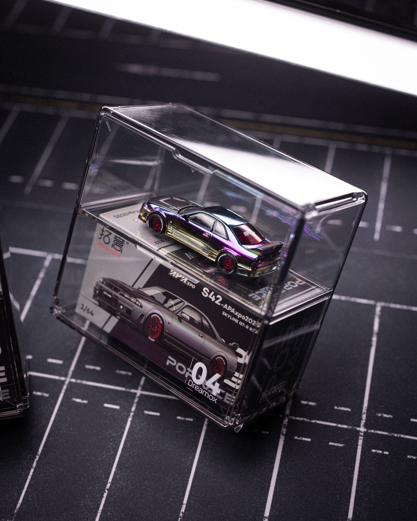 POP RACE 1:64 Foshan APAxpo2025 Nissan Skyline GT-R R32, Nissan Skyline GT-R R33
