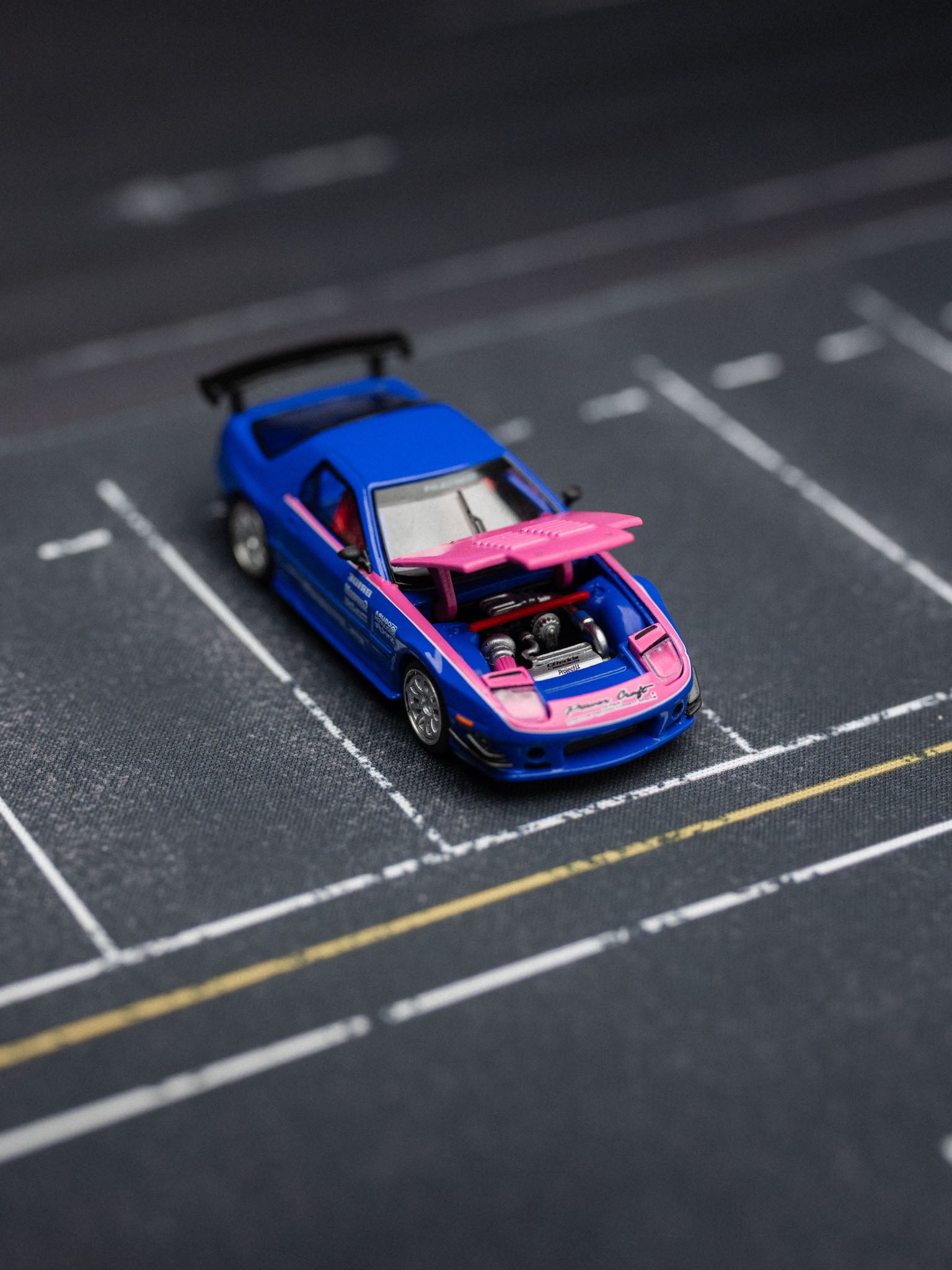 POP RACE 1:64 Foshan APAxpo2025 1:64 MAZDARX7 FC3S RE AMEMIYA