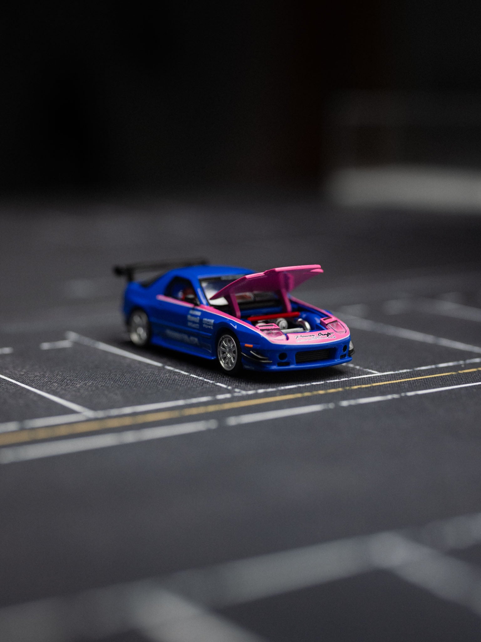 POP RACE 1:64 Foshan APAxpo2025 1:64 MAZDARX7 FC3S RE AMEMIYA