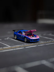 POP RACE 1:64 Foshan APAxpo2025 1:64 MAZDARX7 FC3S RE AMEMIYA