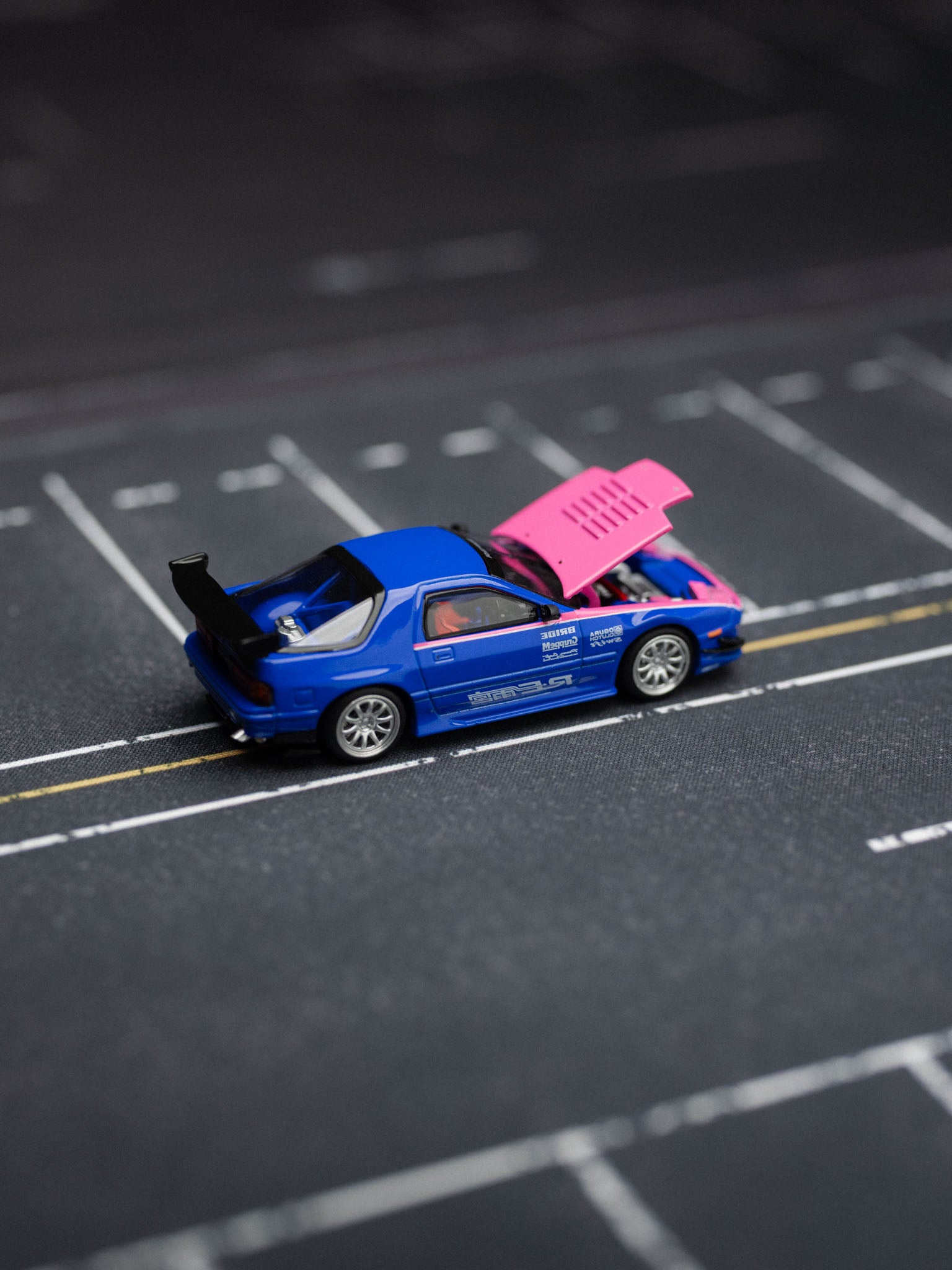 POP RACE 1:64 Foshan APAxpo2025 1:64 MAZDARX7 FC3S RE AMEMIYA