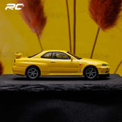 MINIGT 1:64 Nissan Skyline GT-R (R34) V-Spec Lightning Yellow