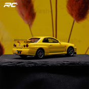 MINIGT 1:64 Nissan Skyline GT-R (R34) V-Spec Lightning Yellow