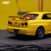 MINIGT 1:64 Nissan Skyline GT-R (R34) V-Spec Lightning Yellow