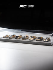 ( 7 Cars ) Gold and Carbon  ( Chase car ) HEC Beijing Exhibition Limited Edition