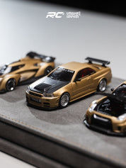 ( 7 Cars ) Gold and Carbon  ( Chase car ) HEC Beijing Exhibition Limited Edition