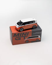 MINIGT - VOLKSWAGEN ID.BUZZ CANDY WHITE / ENERGETIC ORANGE MGT01061-L