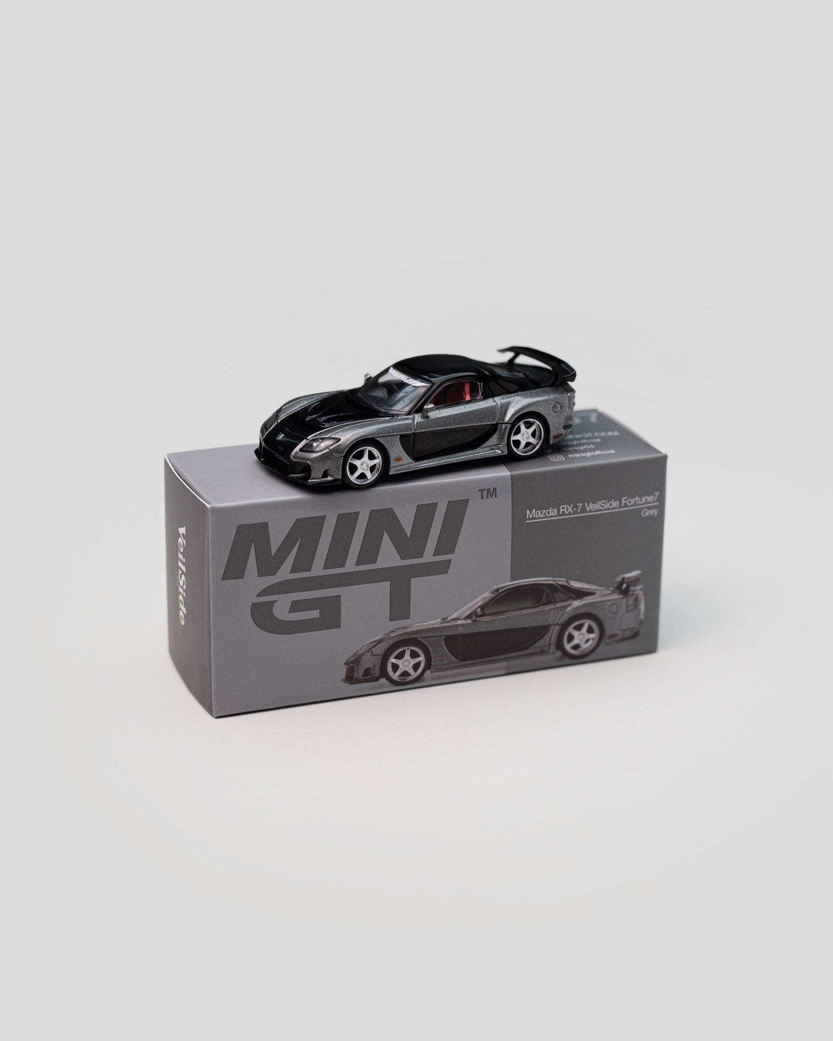 MINIGT - MAZDA RX-7 VEILSIDE FORTUNE GREY – MGT01057