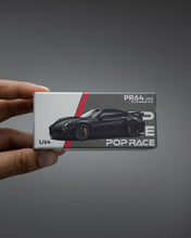 POP RACE 1:64 Porsche Stinger 992 Carbon Edition (Red Line) - PR640192