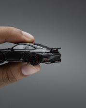 POP RACE 1:64 Porsche Stinger 992 Carbon Edition (Red Line) - PR640192