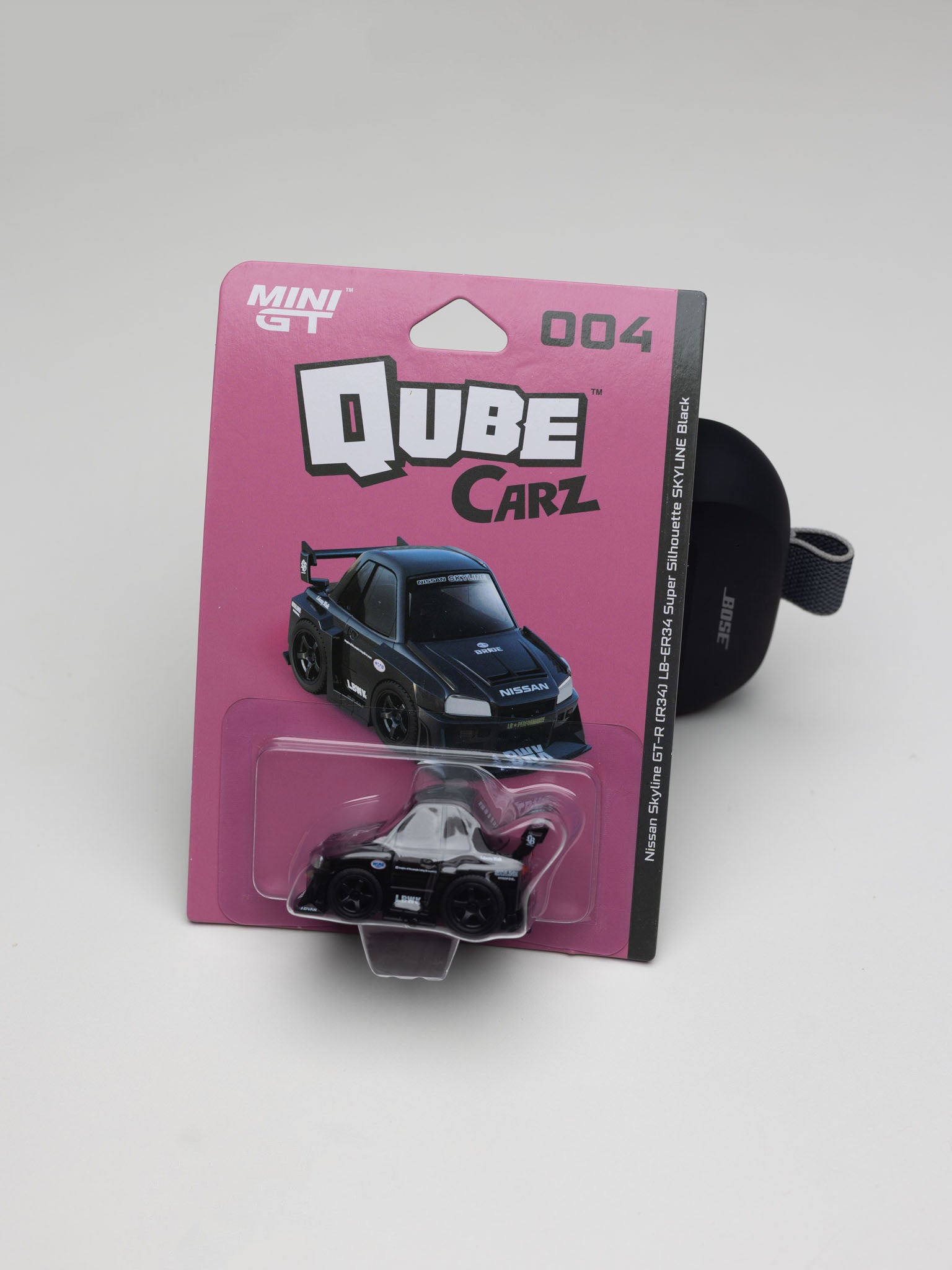 QubeCarz 1/64 - 004 Nissan GT-R r34 LB-ER34