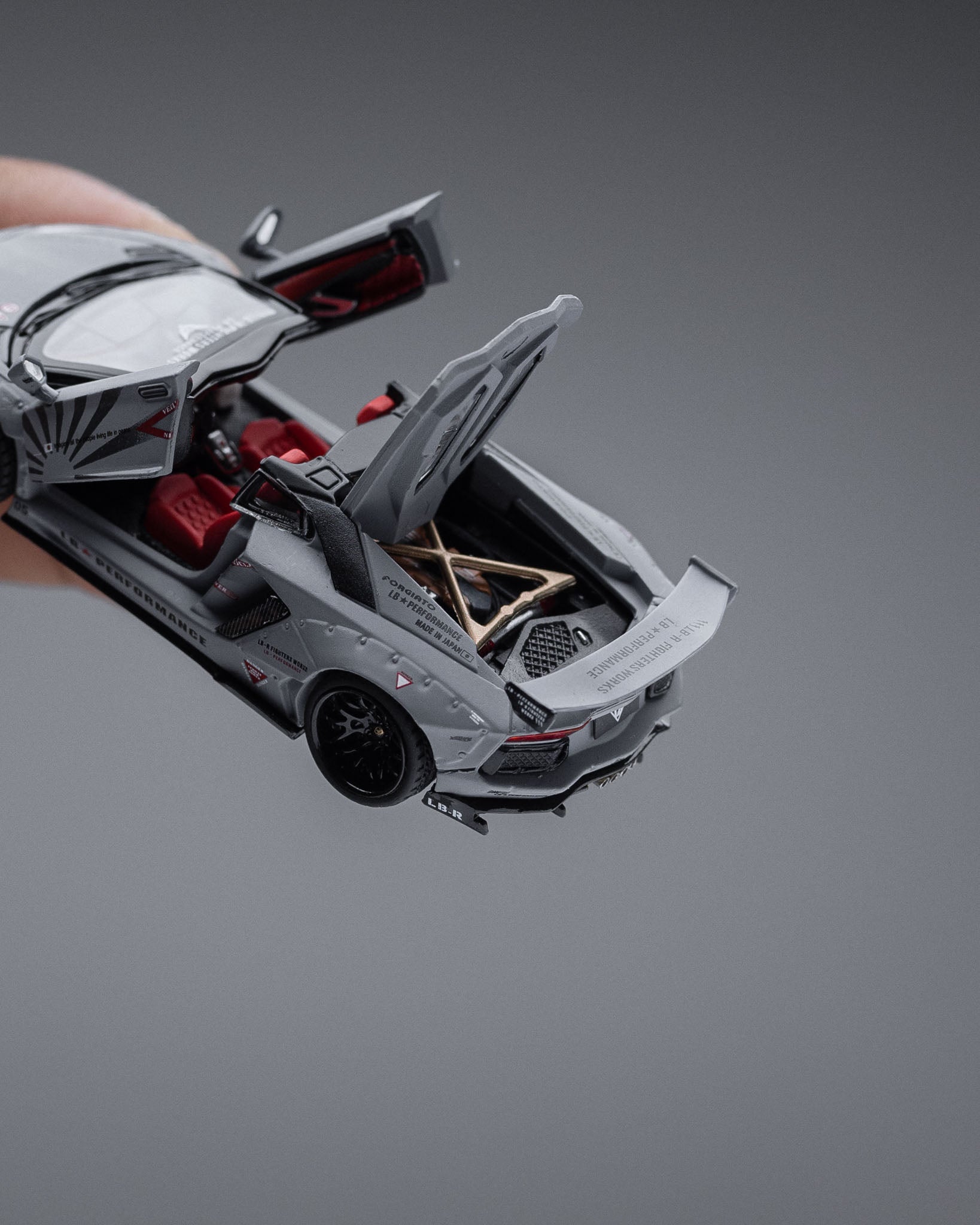 TPC X RHINO MODEL 1:64 LAMBORGHINI LP720-4 ROADSTER WIDE-BODY MODIFIED LBWK