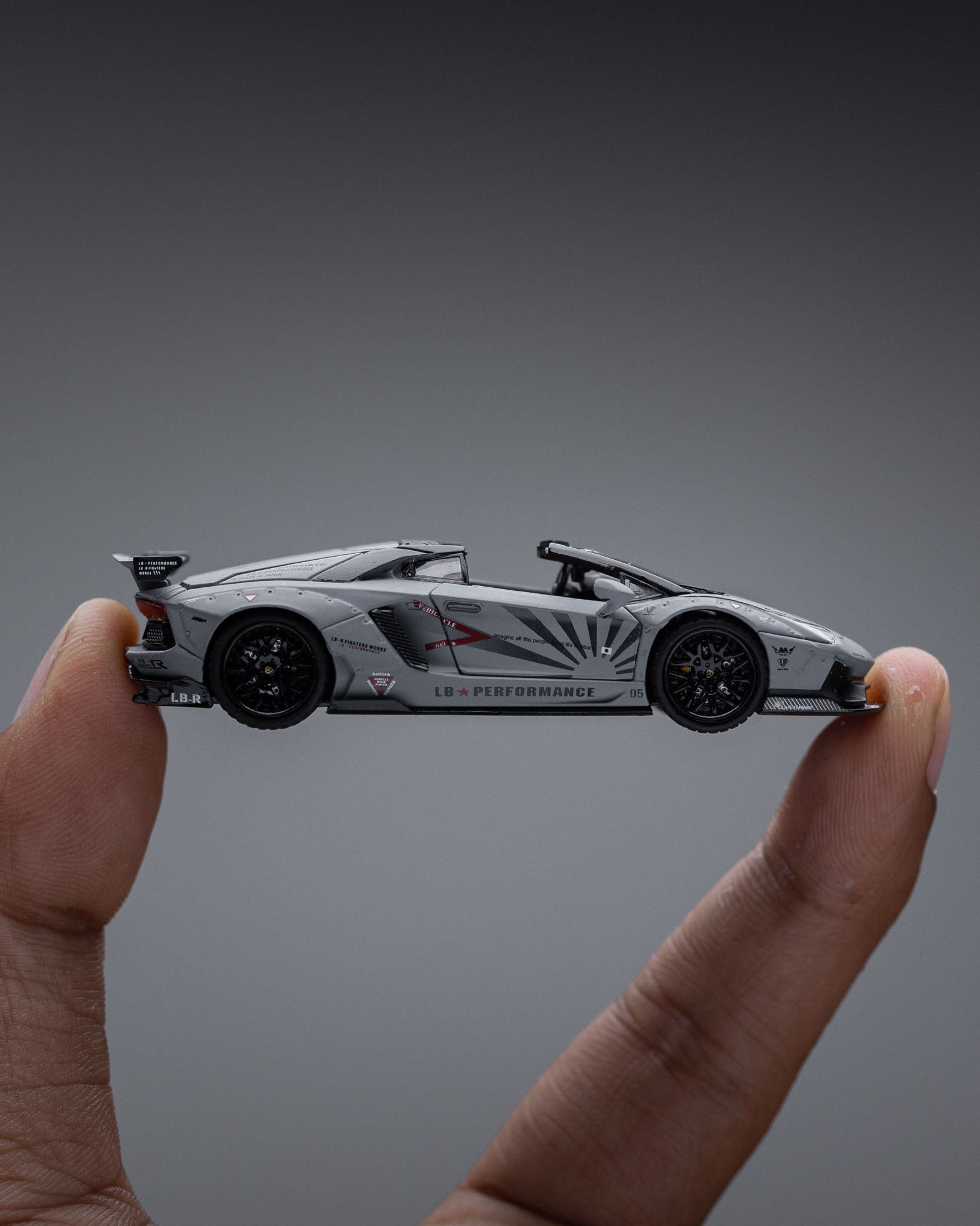 TPC X RHINO MODEL 1:64 LAMBORGHINI LP720-4 ROADSTER WIDE-BODY MODIFIED LBWK