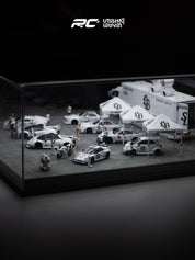 Full Set Liberty Walk 1/64 White livery setup