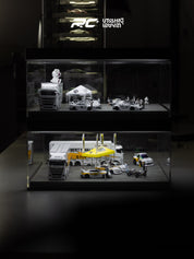 Full Set Liberty Walk 1/64 White livery setup