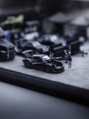 Nakai San 1/64 Porsche Matte Black Collection