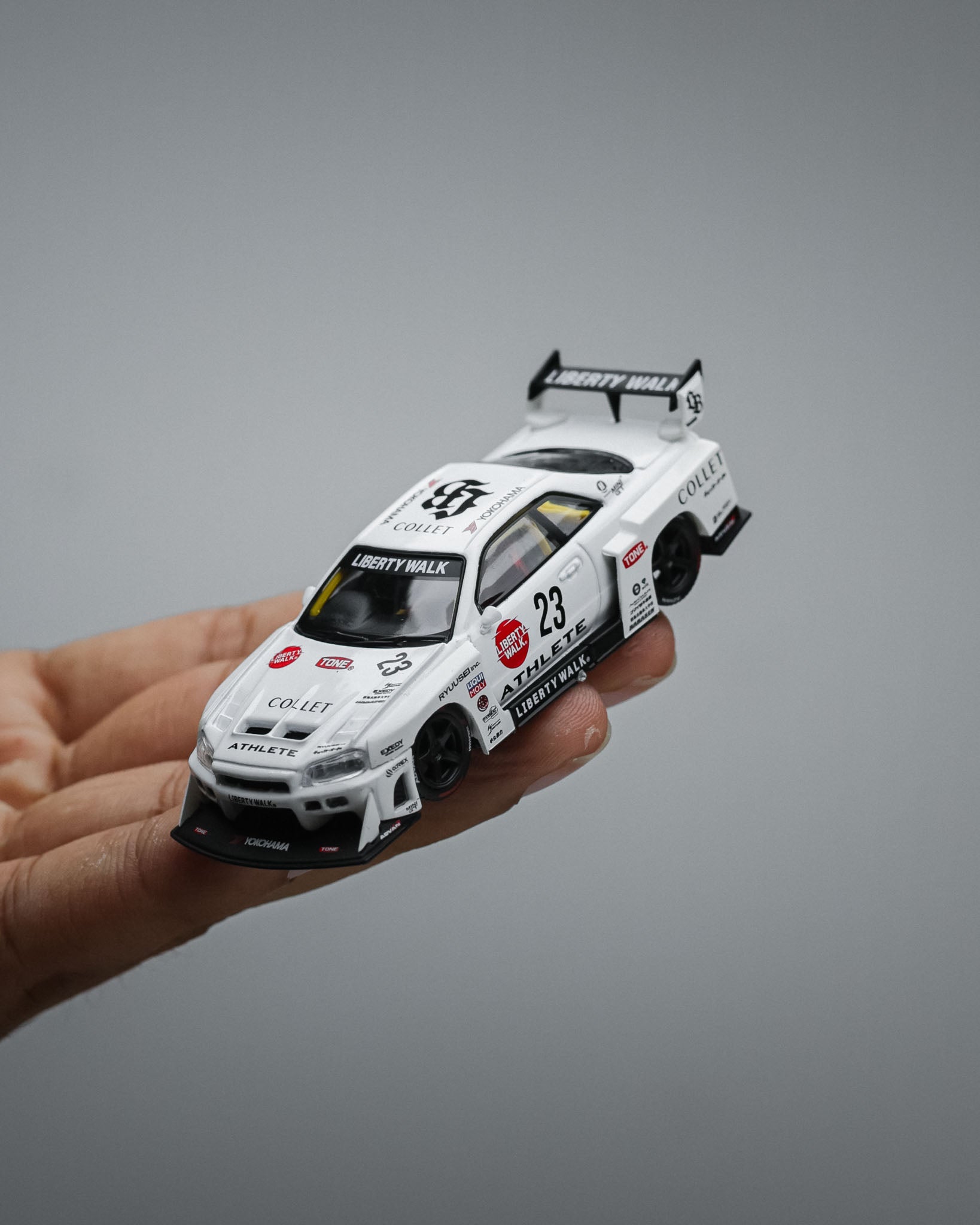 MINIGT - Nissan LB-ER34 Super Silhouette ATHLETE/COLLET BlisterPackaging