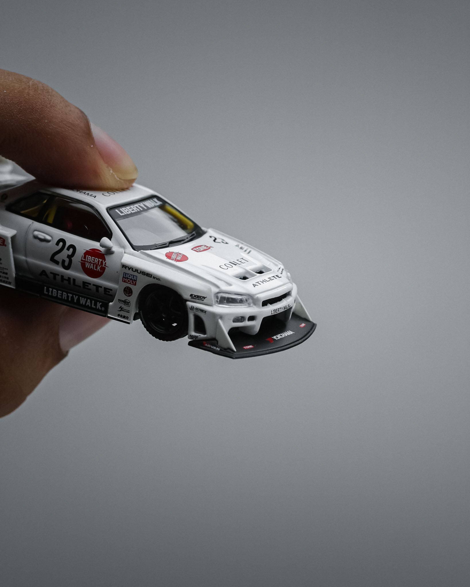 MINIGT - Nissan LB-ER34 Super Silhouette ATHLETE/COLLET BlisterPackaging