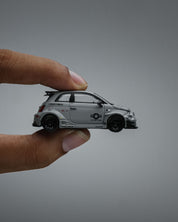 MINIGT - Abarth 595LB-WORKS x Abas Works Fighters