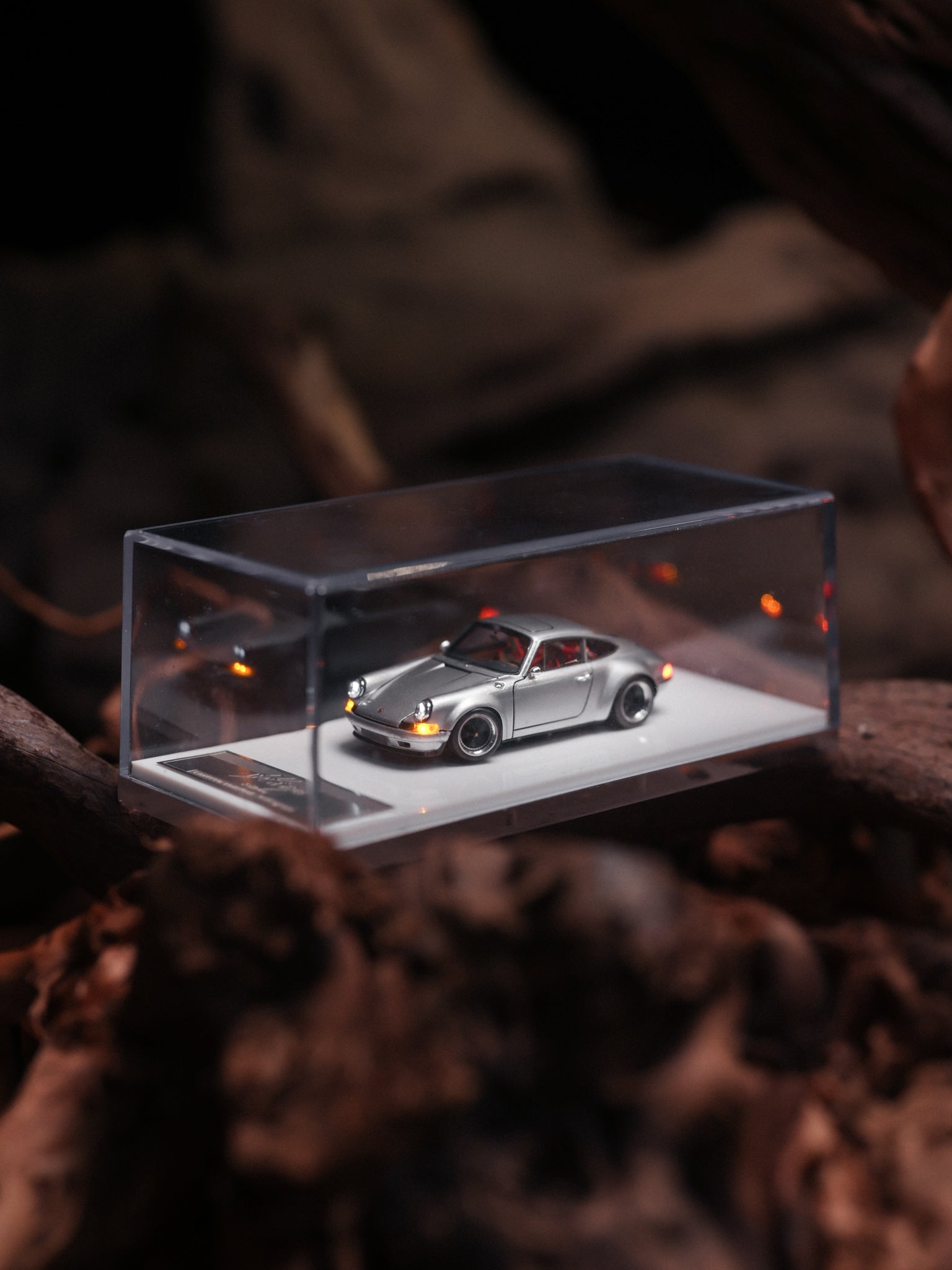 Porsche 1/64 Resin with LED Modified