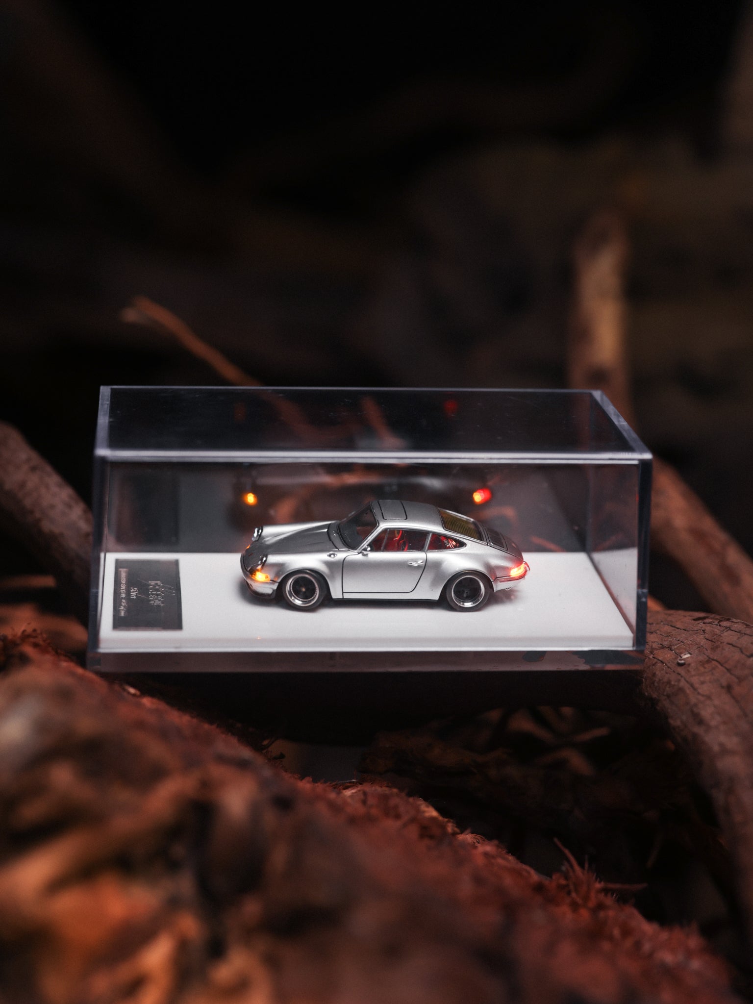 Porsche 1/64 Resin with LED Modified