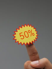 Niimbot 50*70-105 Red and black text-explosion sticker