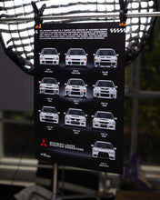 PHOTO FRAME – MITSUBISHI LANCER EVOLUTION – 40X60CM