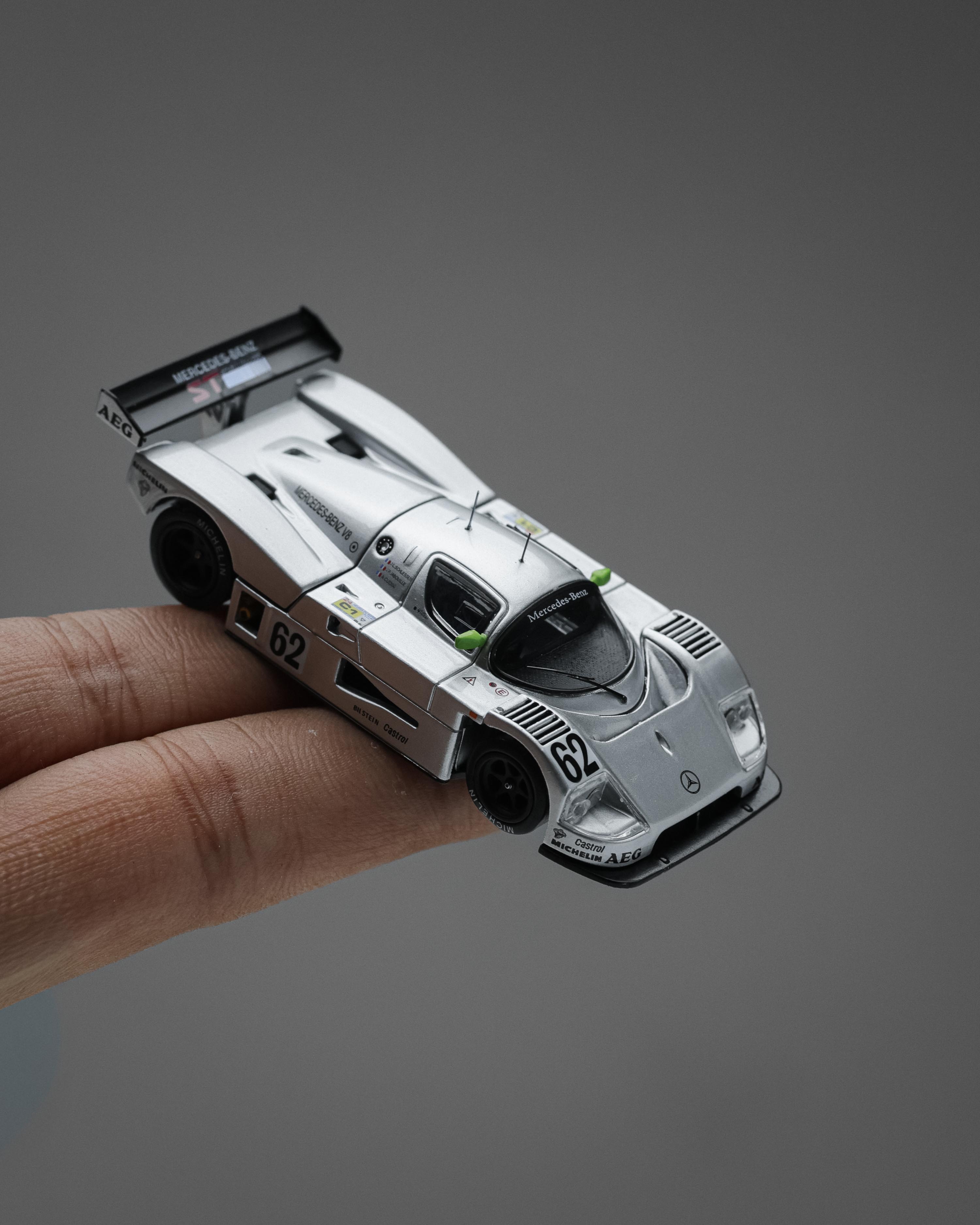 YS MODEL 1:64 MERCEDES BENZ SAUBER C9 #62