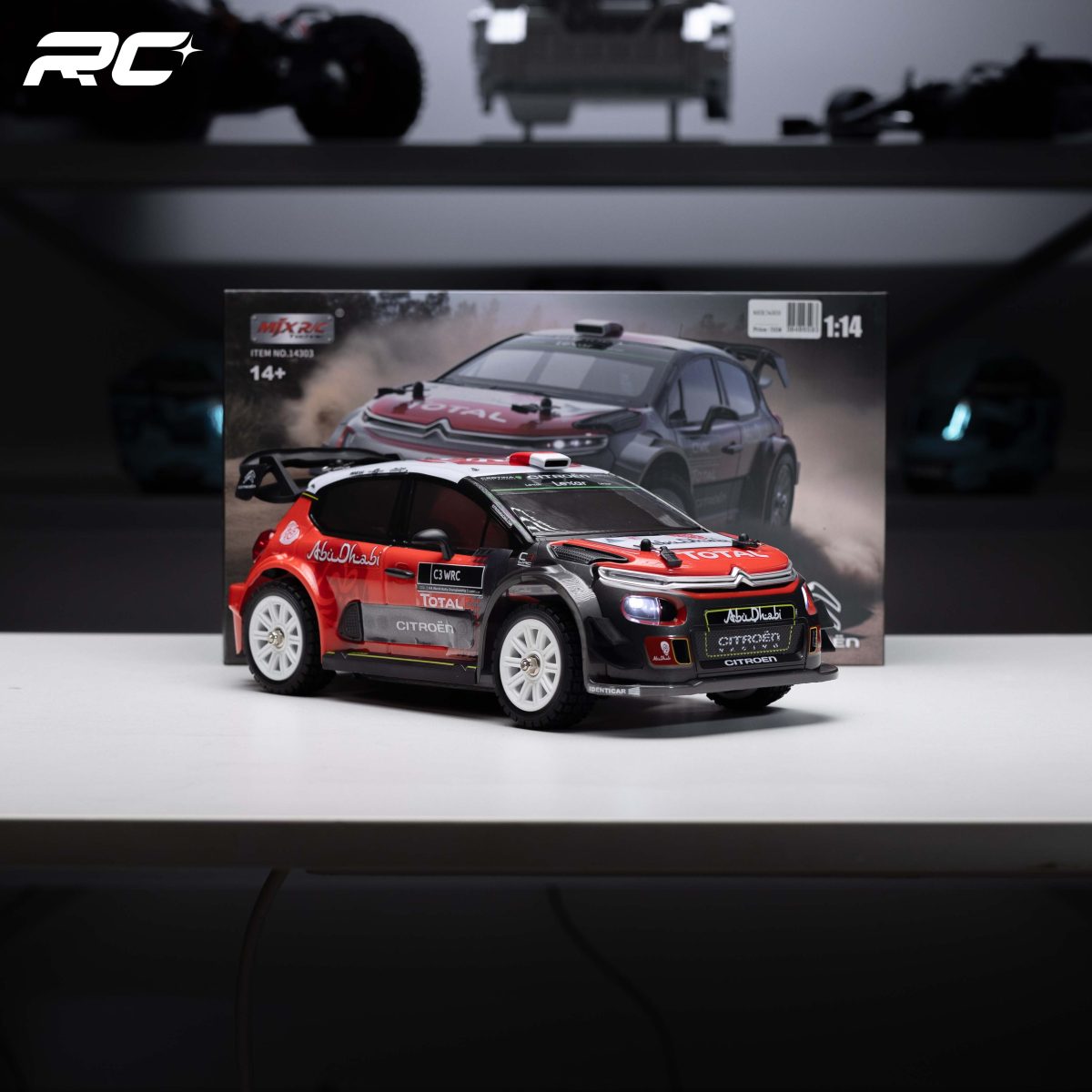 MJX Hyper Go 1/14 Scale 14303 V2.0 – Citroen Remote Control Rally Car