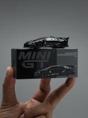 MINIGT 1/64 - LAMBORGHINI LB-SILHOUETTE WORKS MURCIELAGO GT EVO BLACK