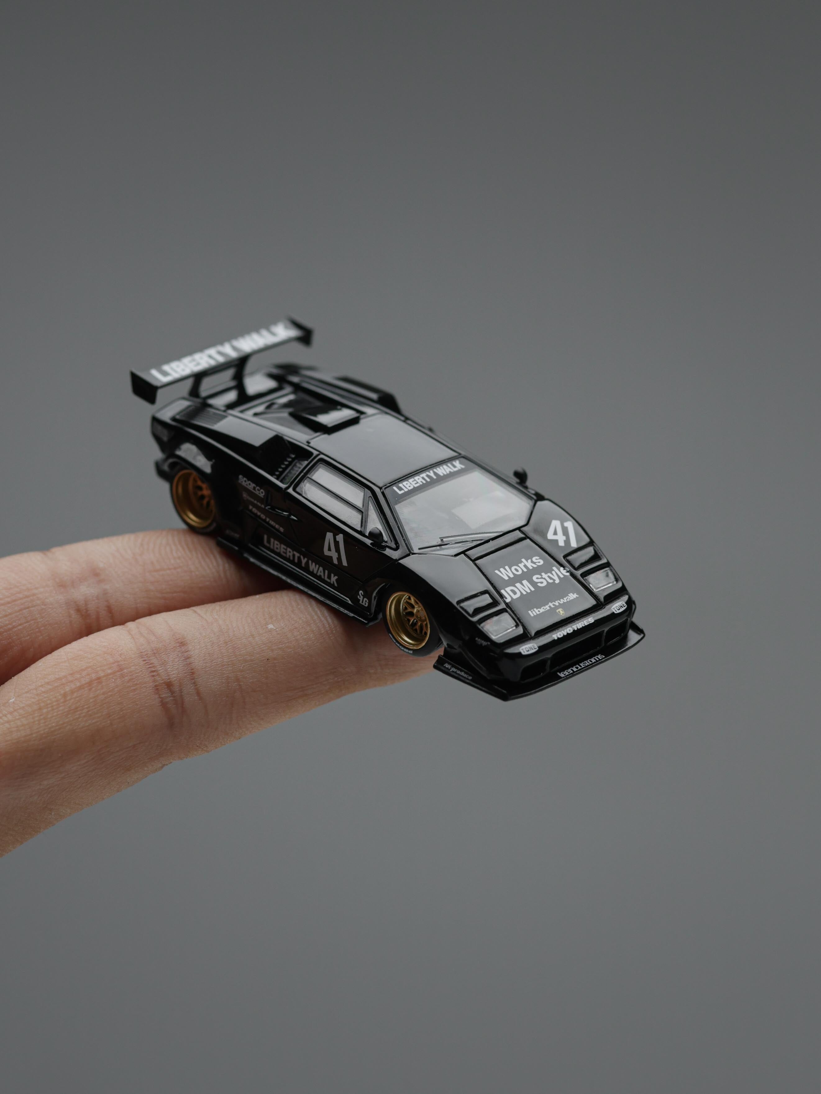 MINIGT 1/64 - Lamborghini Countach LB-WORKS Black