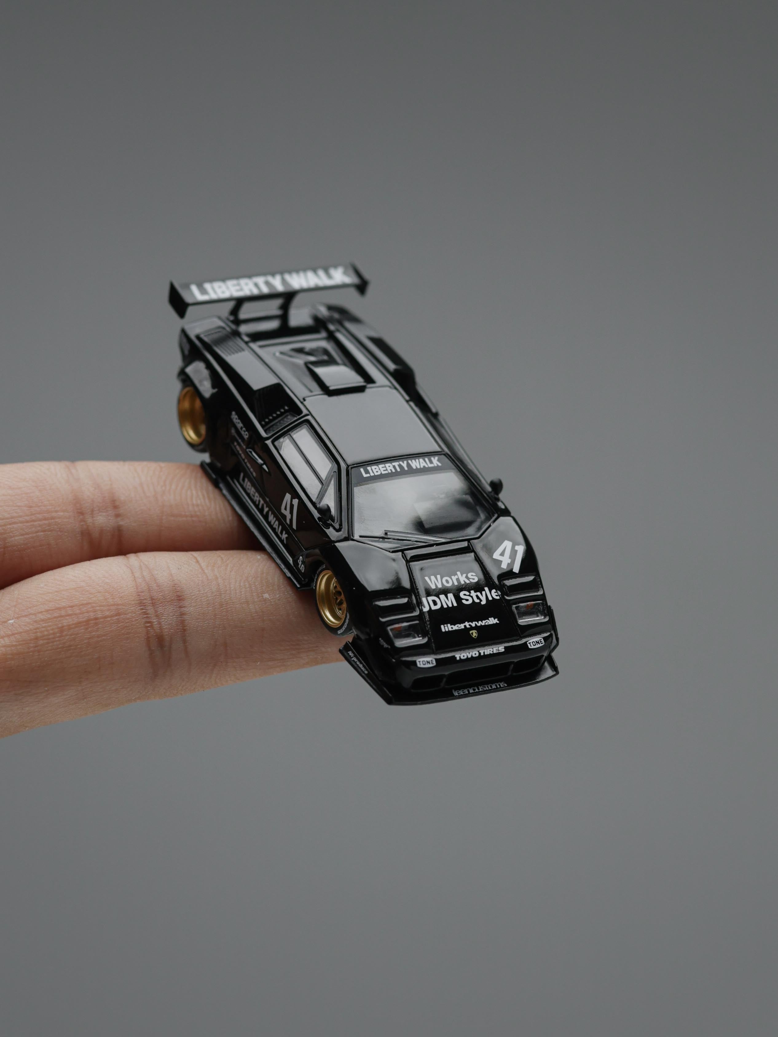 MINIGT 1/64 - Lamborghini Countach LB-WORKS Black