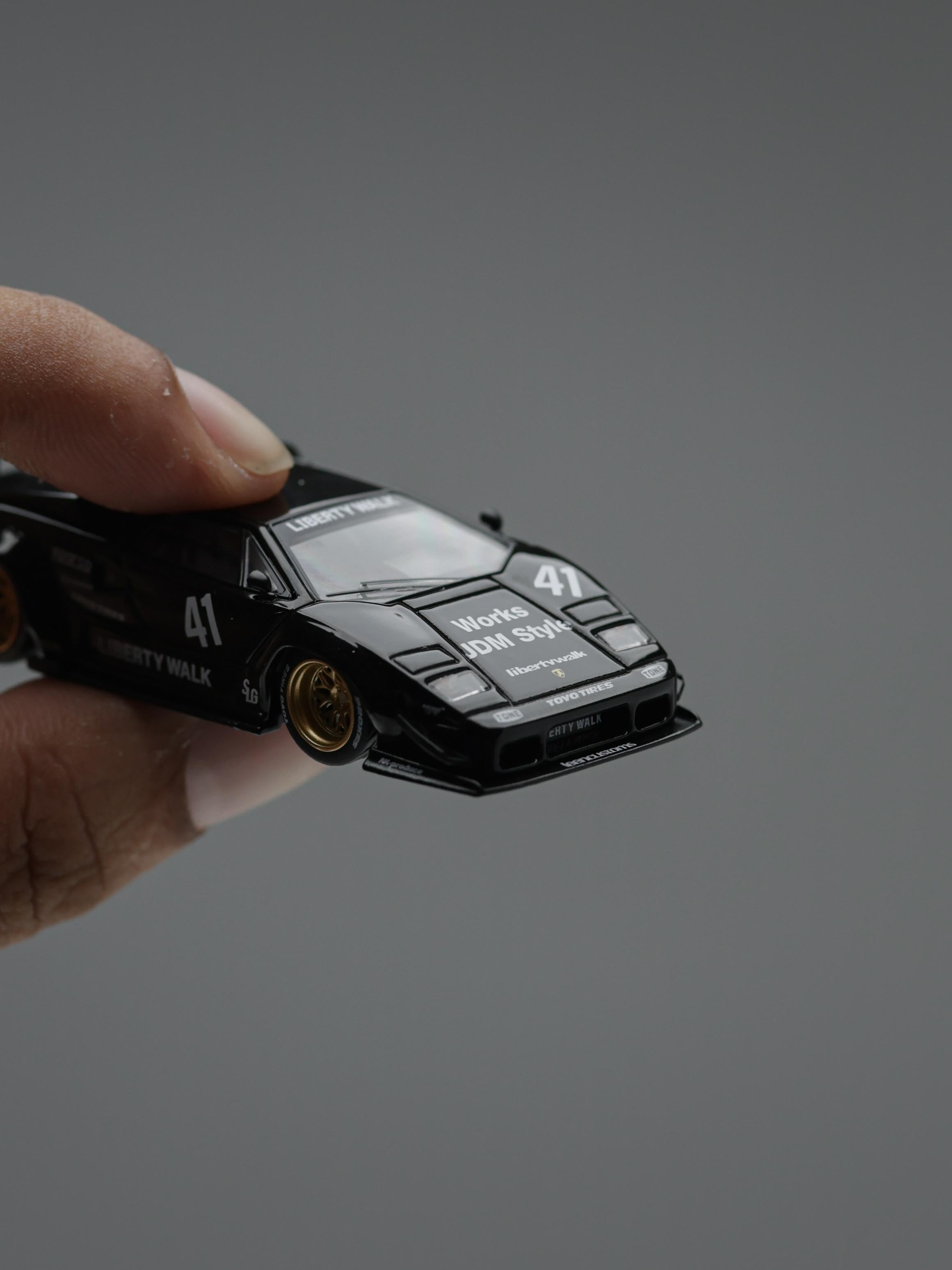 MINIGT 1/64 - Lamborghini Countach LB-WORKS Black
