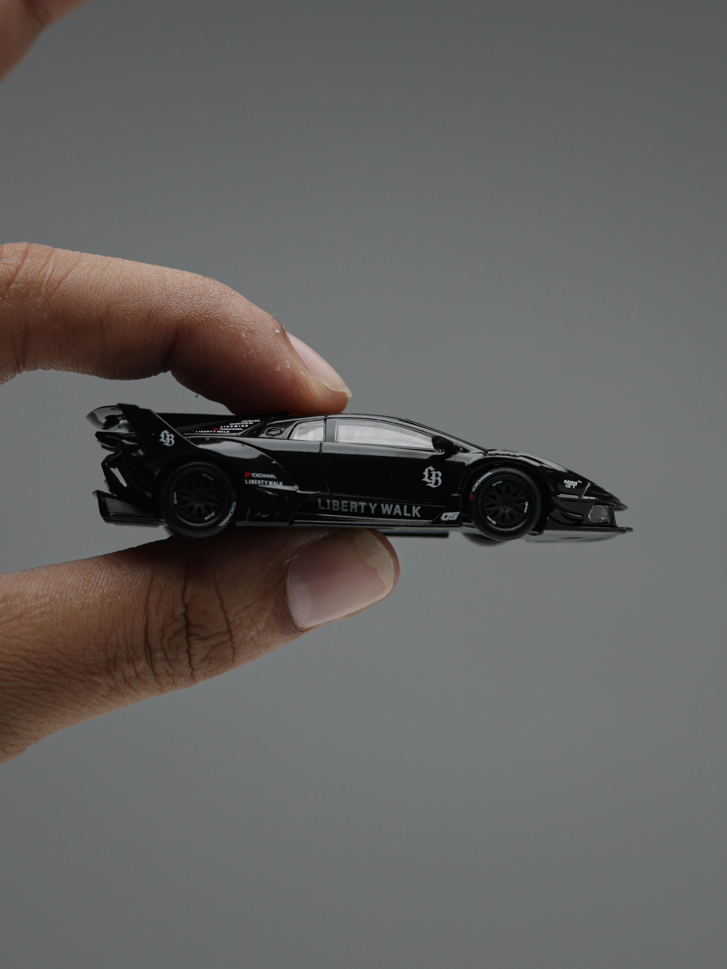 MINIGT 1/64 - LAMBORGHINI LB-SILHOUETTE WORKS MURCIELAGO GT EVO BLACK