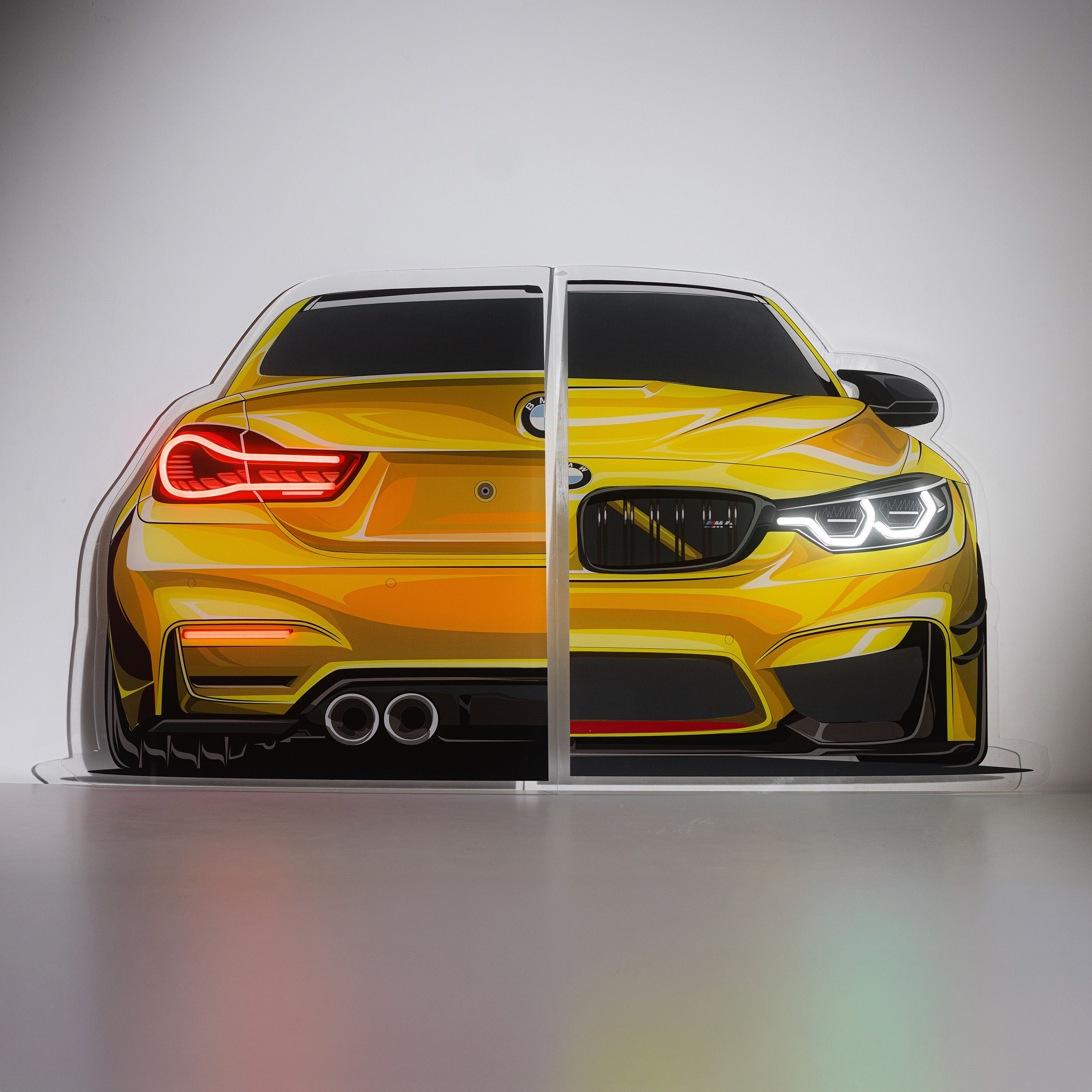 BMW M3 Automotive Neon Sign