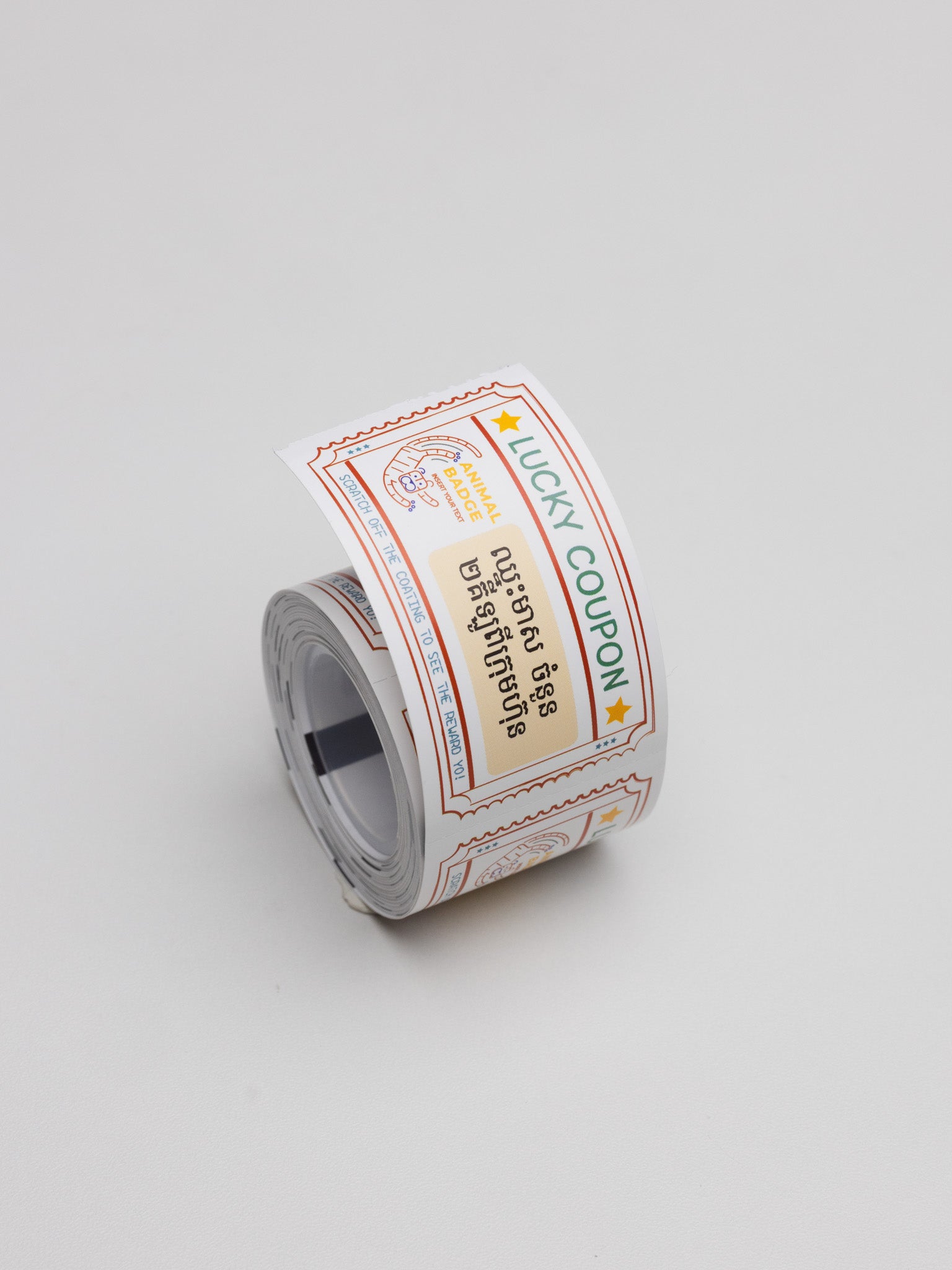 Niimbot TP35X60MM - 115 DIY Scratch off Sticker