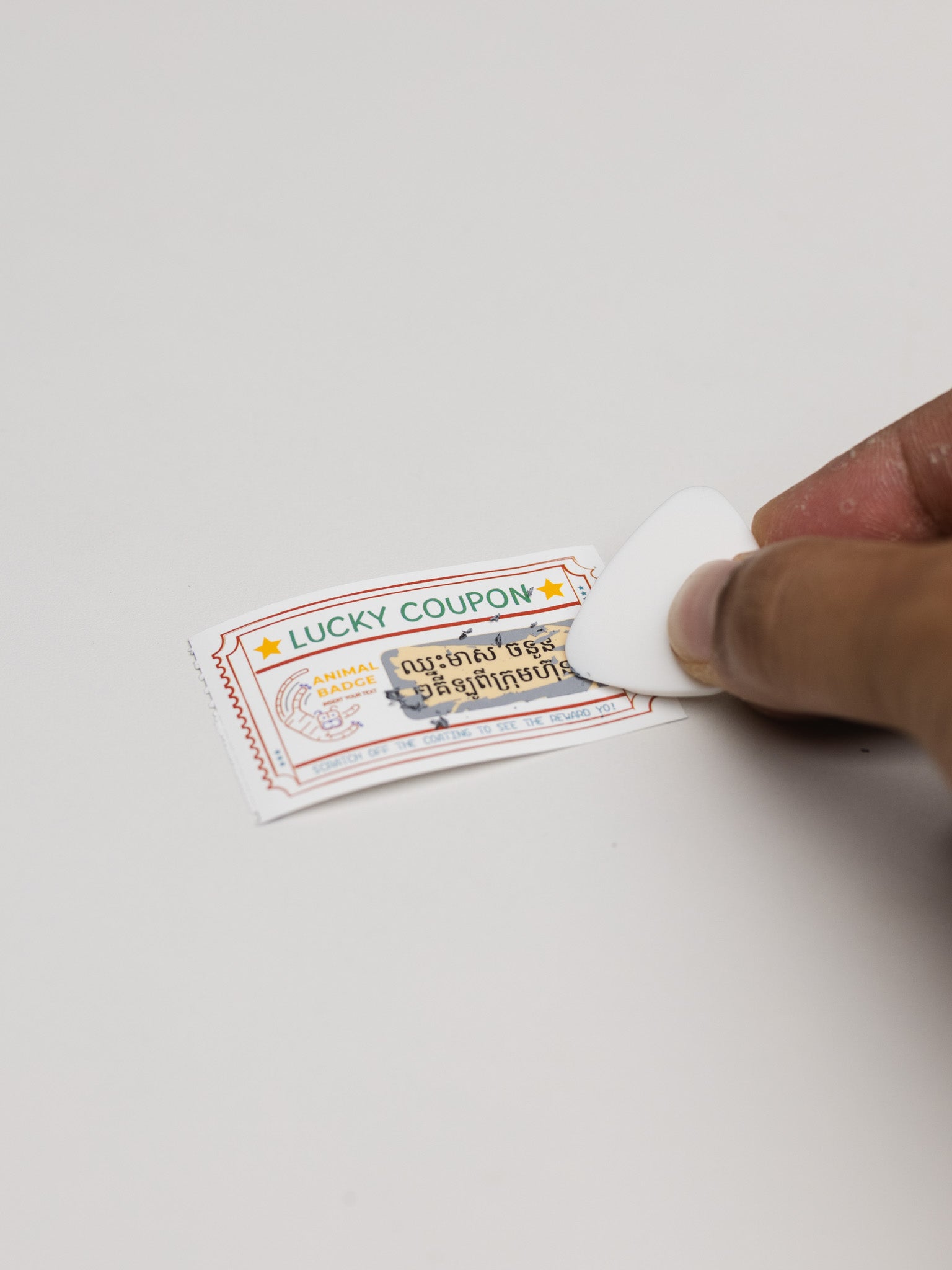 Niimbot TP35X60MM - 115 DIY Scratch off Sticker