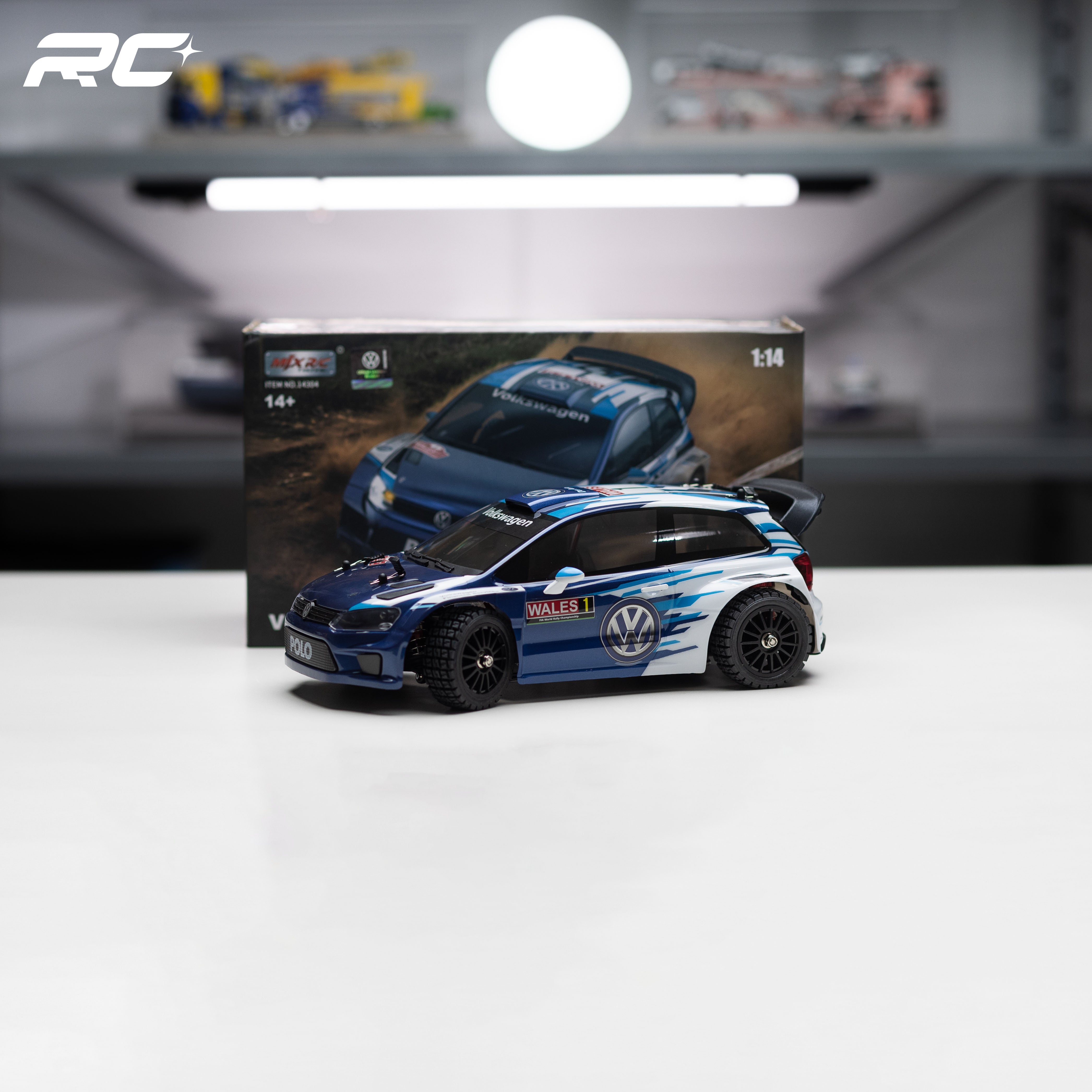 MJX Hyper Go 14304 1/14 Volkswagen Polo R WRC Brushless RC Drift