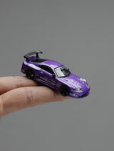 MINIGT 1/64 - Toyota Supra (A80) Top Secret GT-300 Top Secret Purple